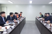 홍지선 제2차관 풍수해 대응을 위해 대산-당진 간 고속도로 건설현장 점검
