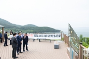 김윤덕 장관 가덕도신공항 건설 예정지 현장 점검